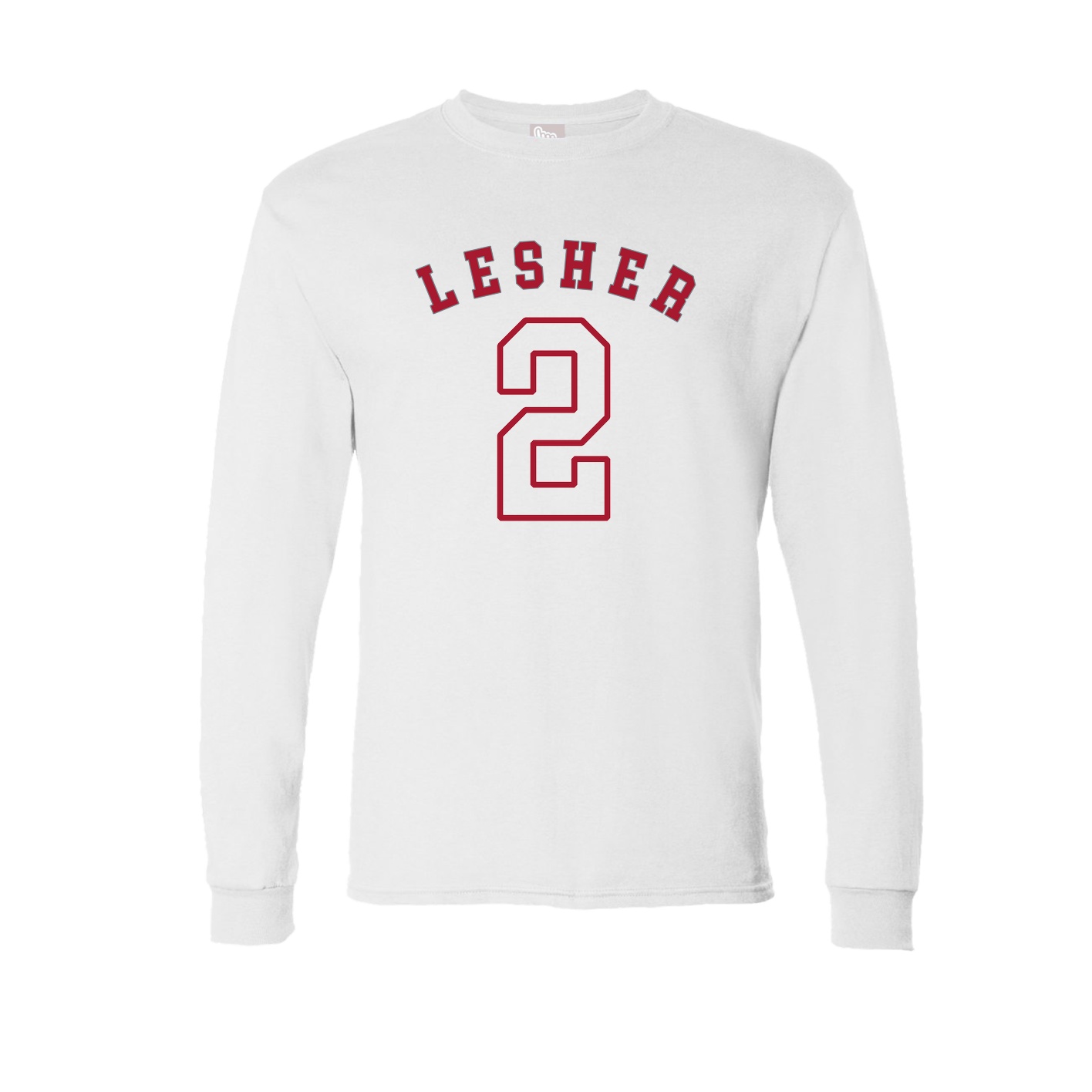 Long Sleeve Tee — Shirsey Arch in White
