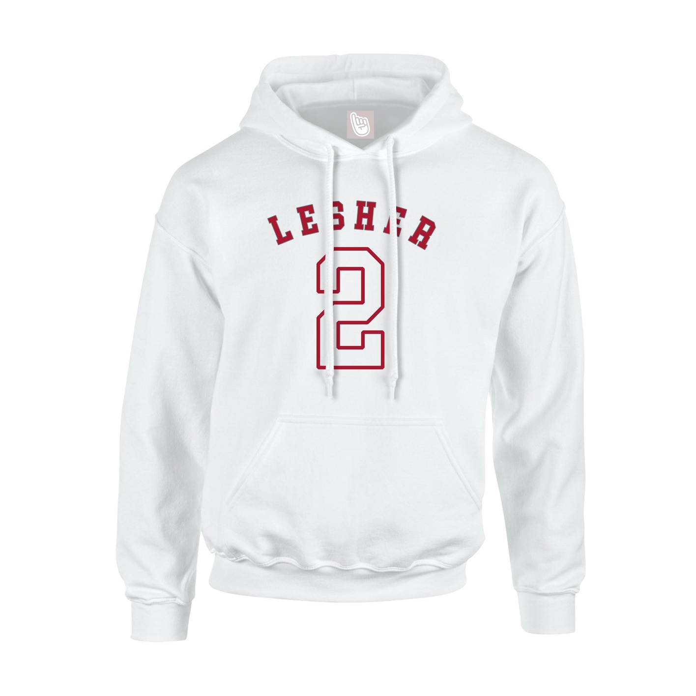 Hoodie — Shirsey Arch in White