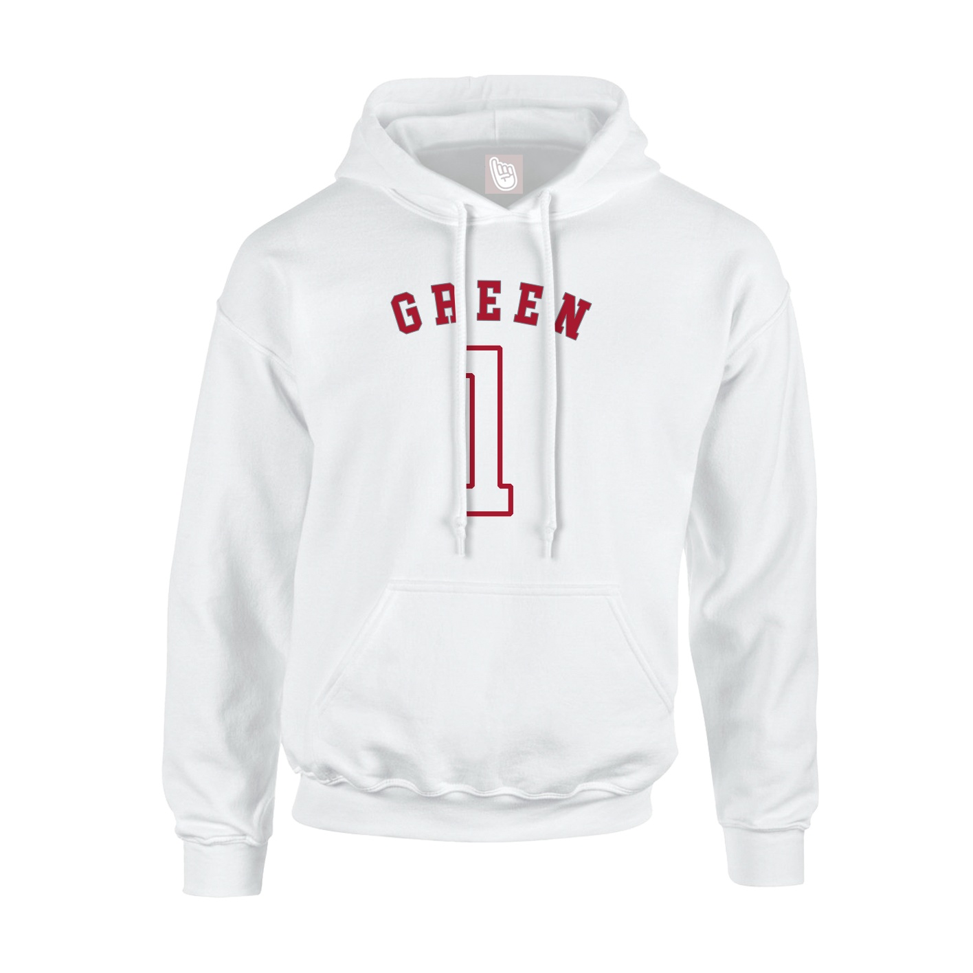 Hoodie — Shirsey Arch in White