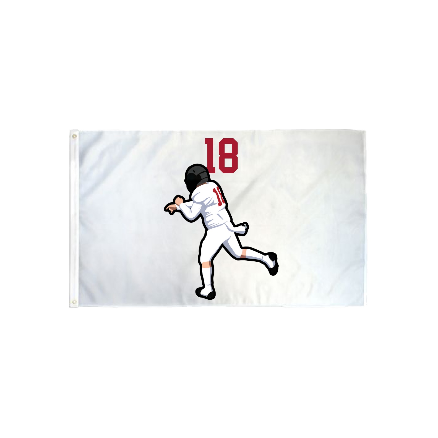 3x5 Flag — Number Top in Classic