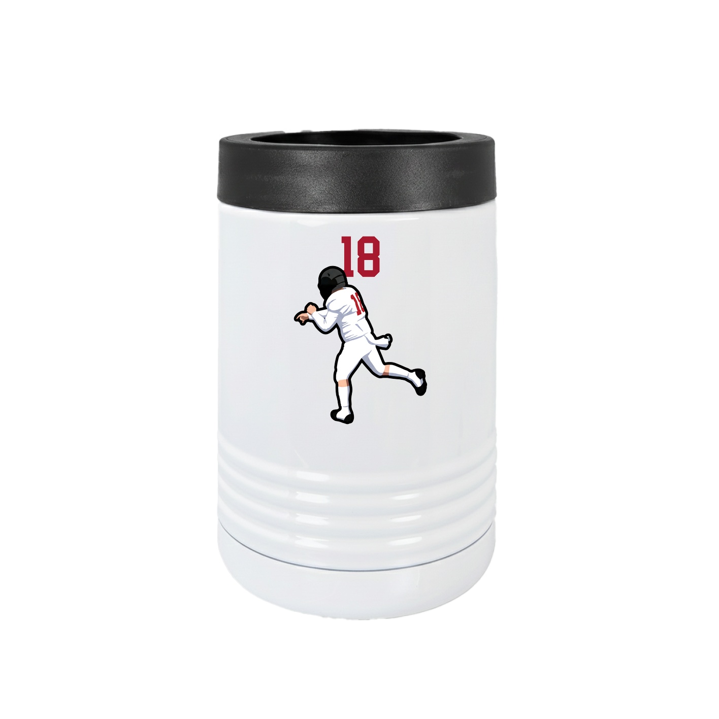 Beverage Holder — Number Top in White