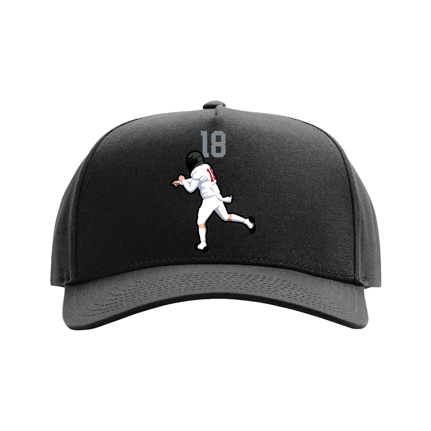 Full Fabric Five-Panel Champ Cap