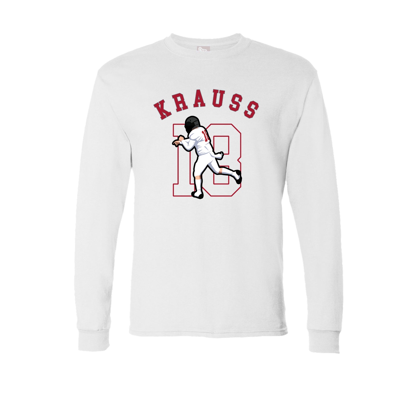 Long Sleeve Tee — Shirsey Arch in White