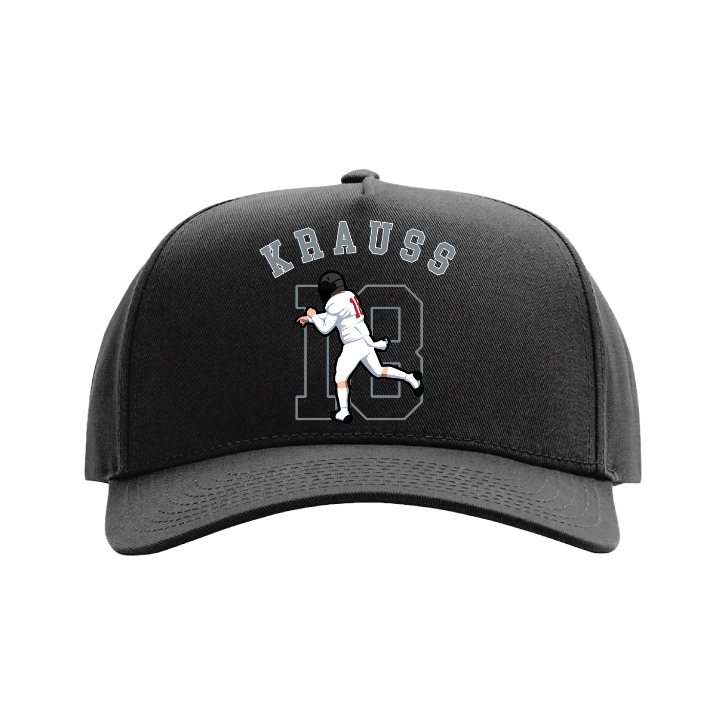 Full Fabric Five-Panel Champ Cap