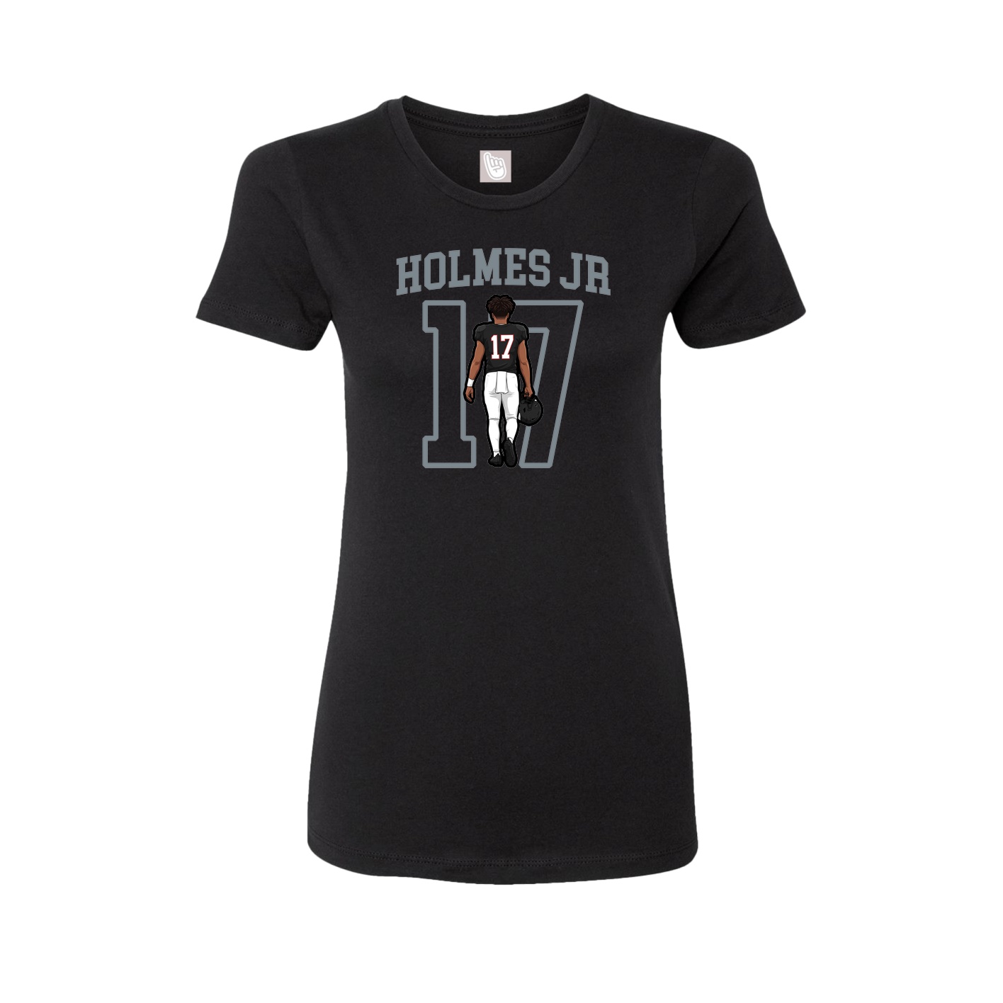 Fitted Women's Tee — Shirsey in Black