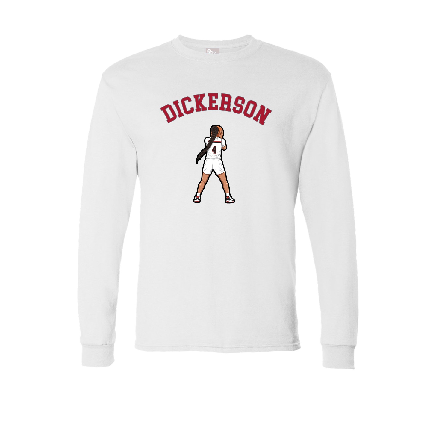 Long Sleeve Tee — Shirsey Arch in White