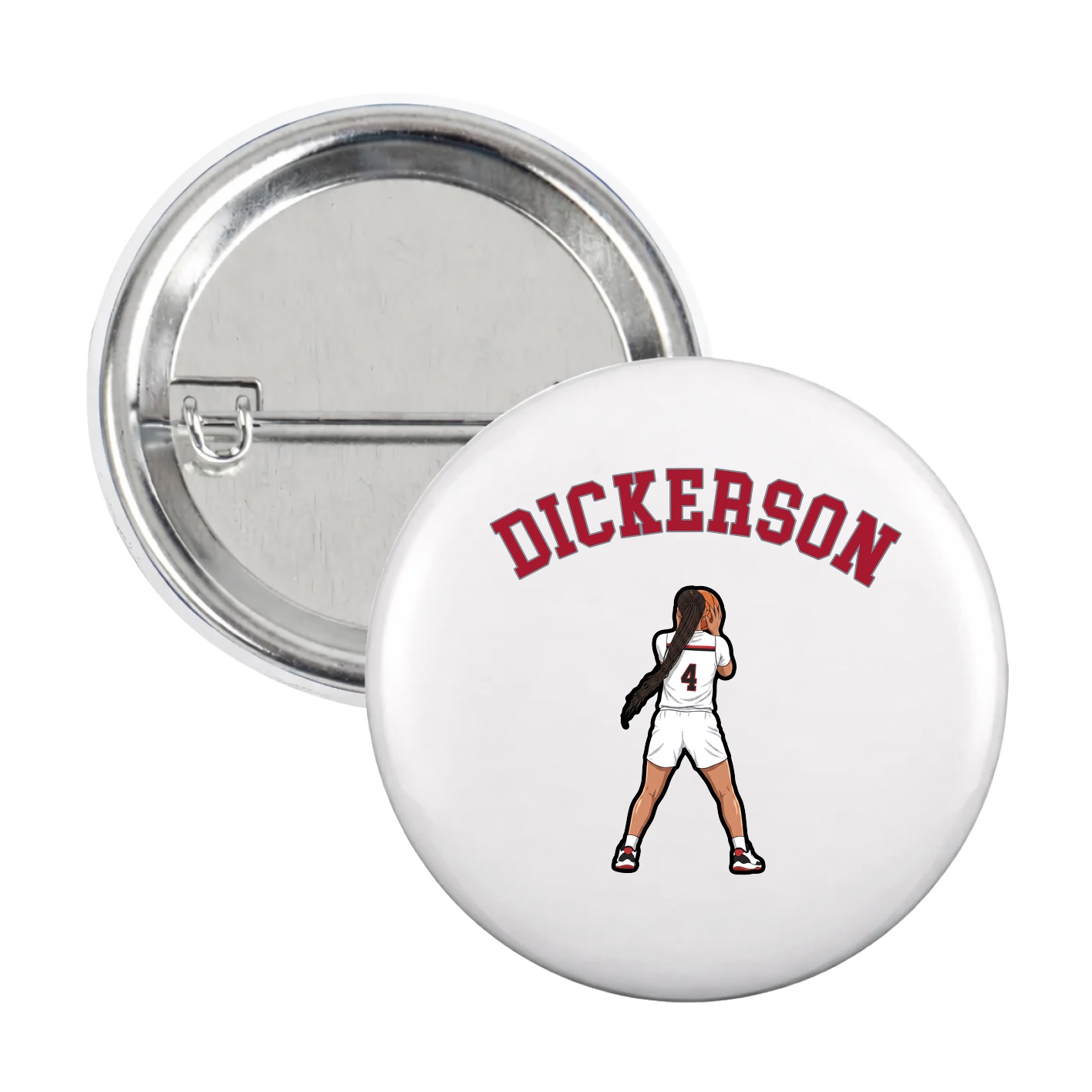 Game Day Button — Shirsey Arch in White