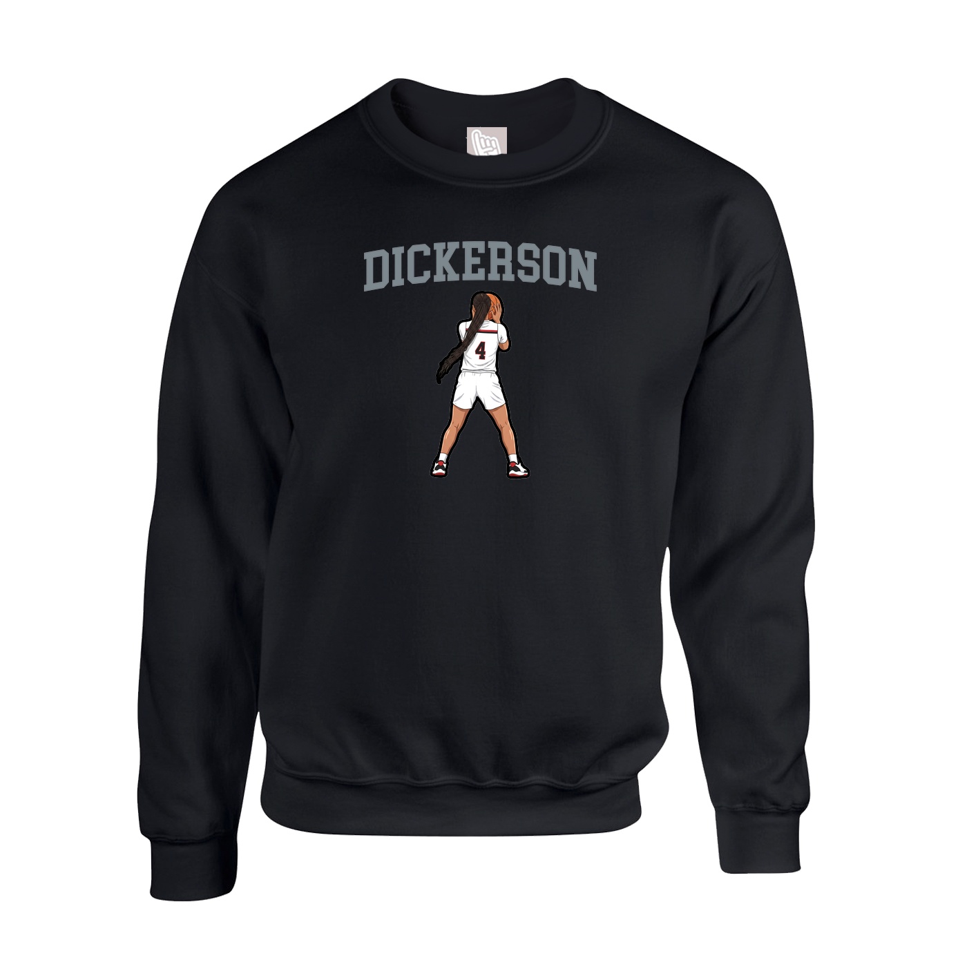 Fleece Crew — Shirsey in Black