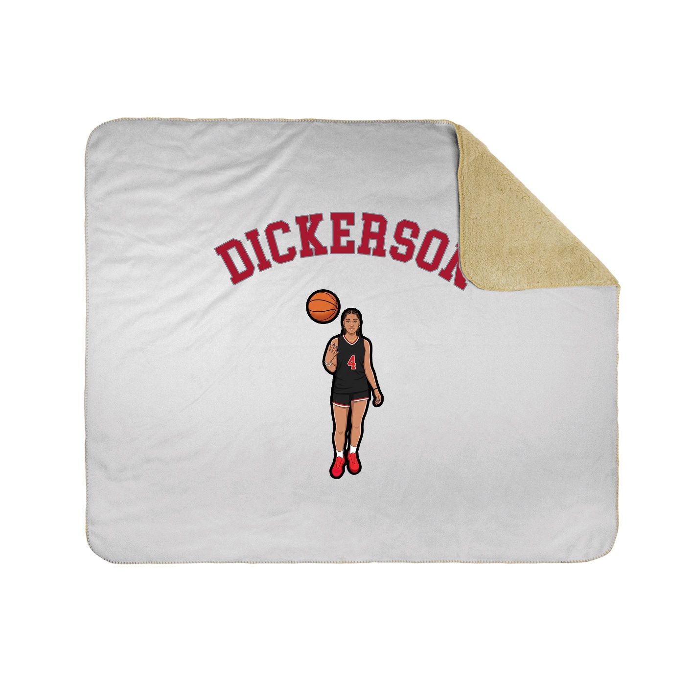 Throw Blanket — Shirsey Arch in White