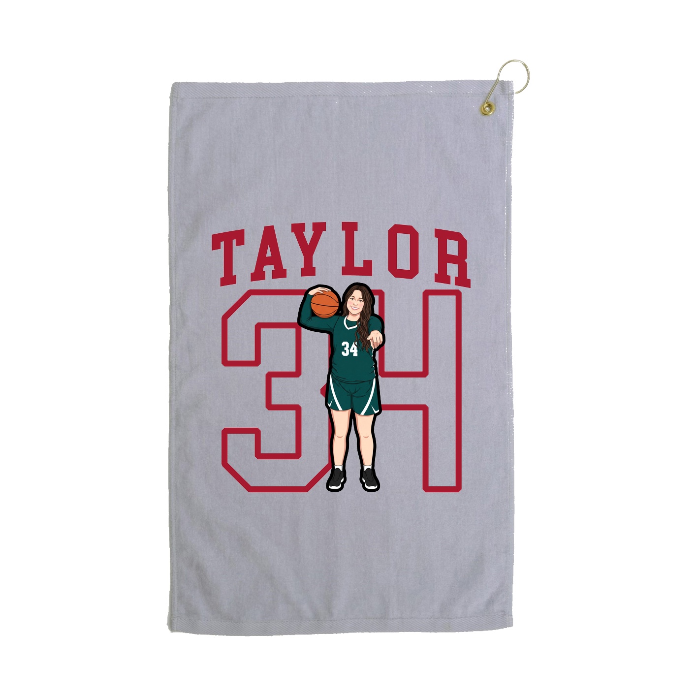 Golf Towel — Shirsey in Grey