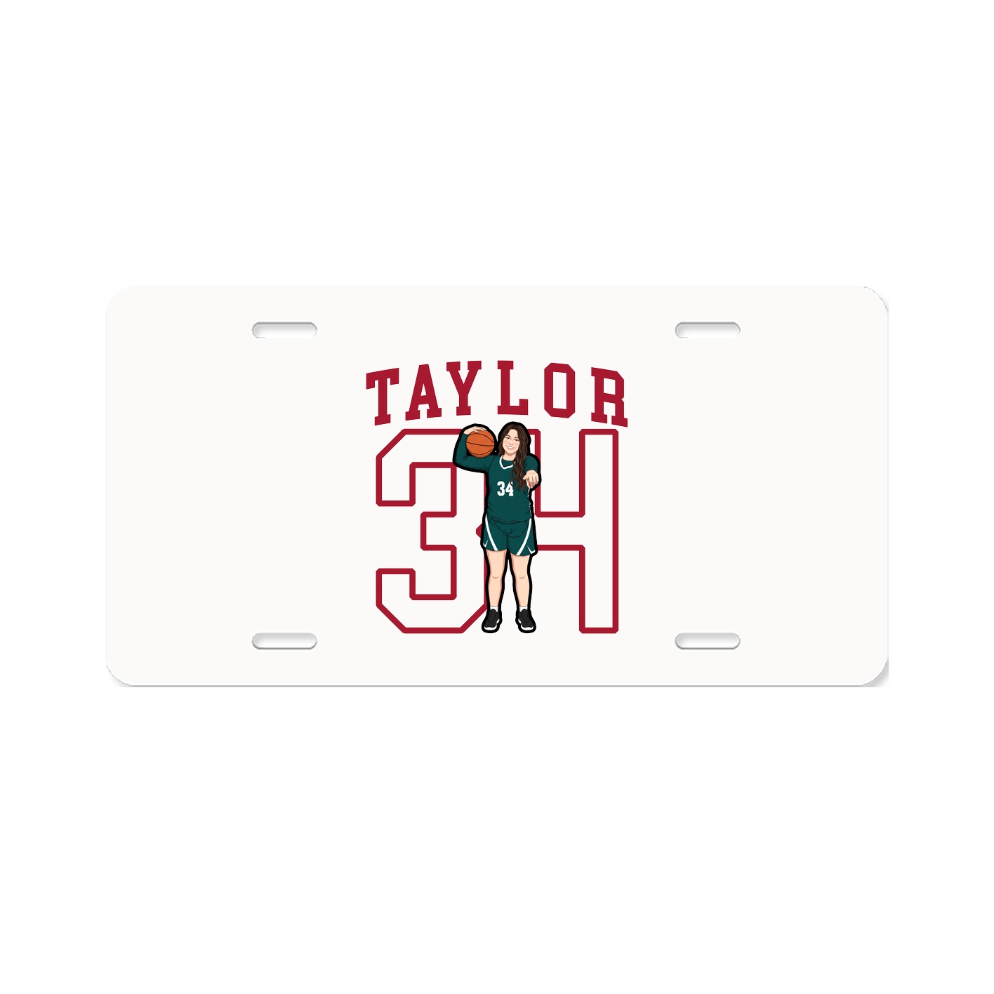 Aluminum License Plate