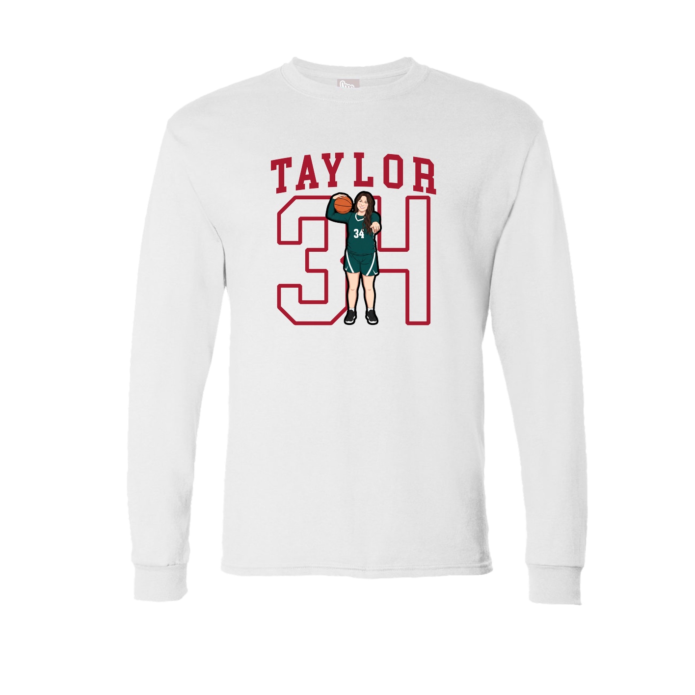 Long Sleeve Tee — Shirsey in White