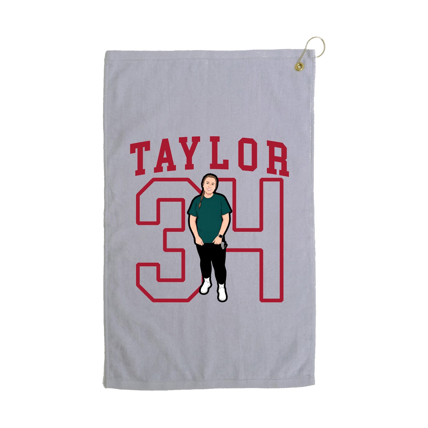Golf Towel — Shirsey in Grey