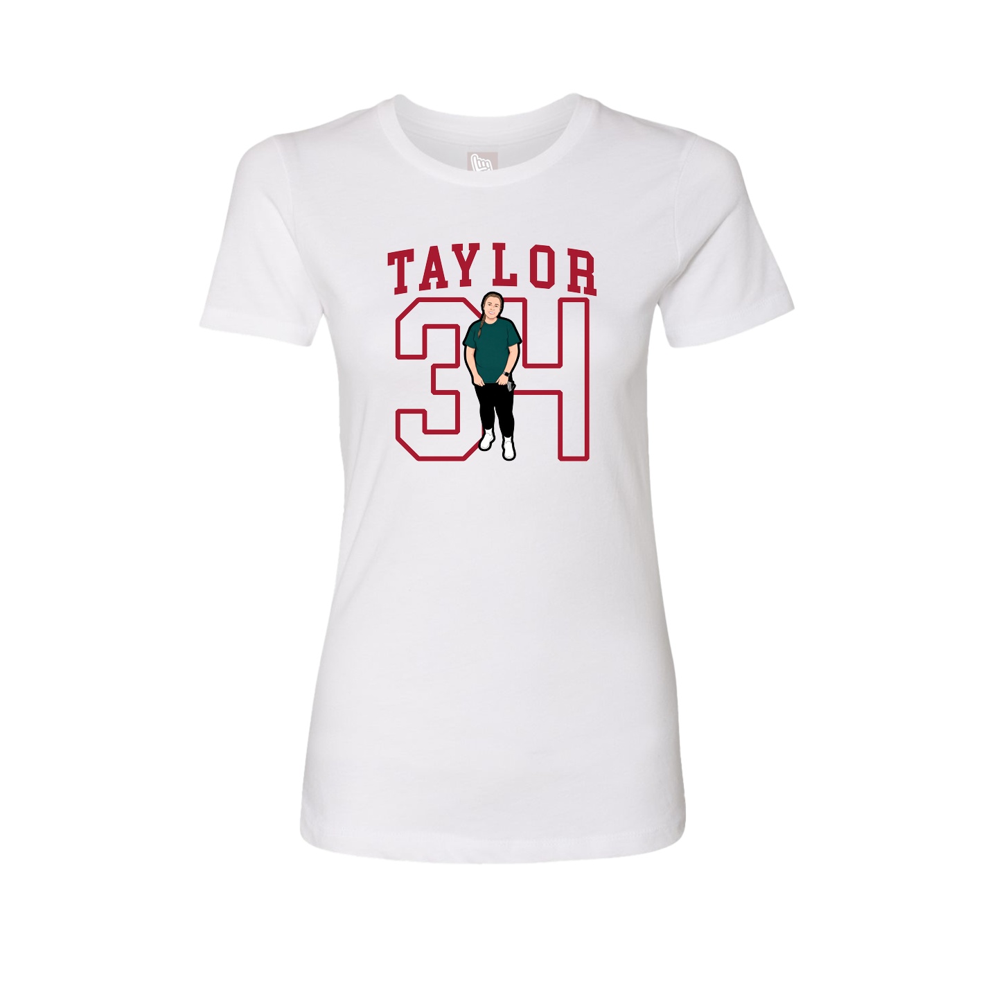 Fitted Women's Tee — Shirsey in White