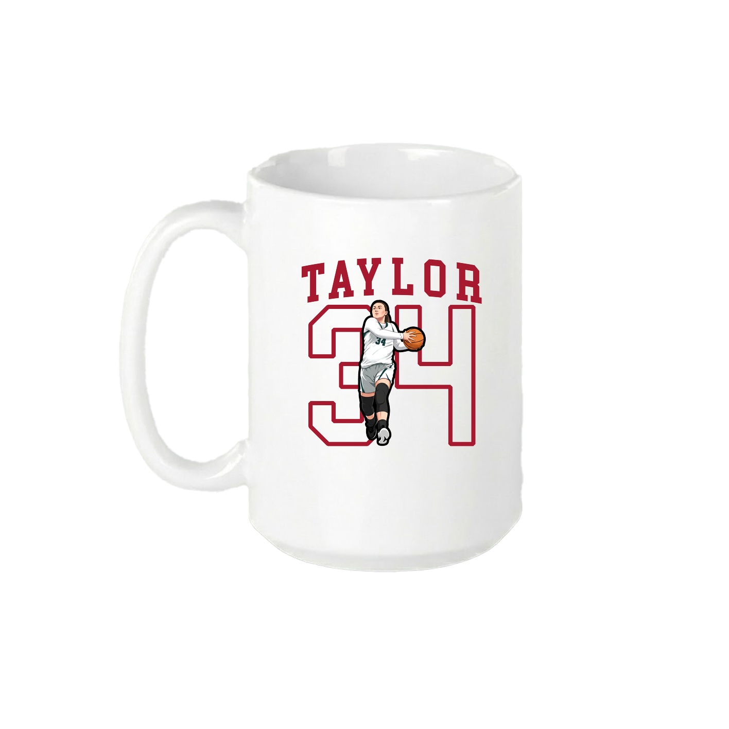 15oz Coffee Mug — Shirsey in White