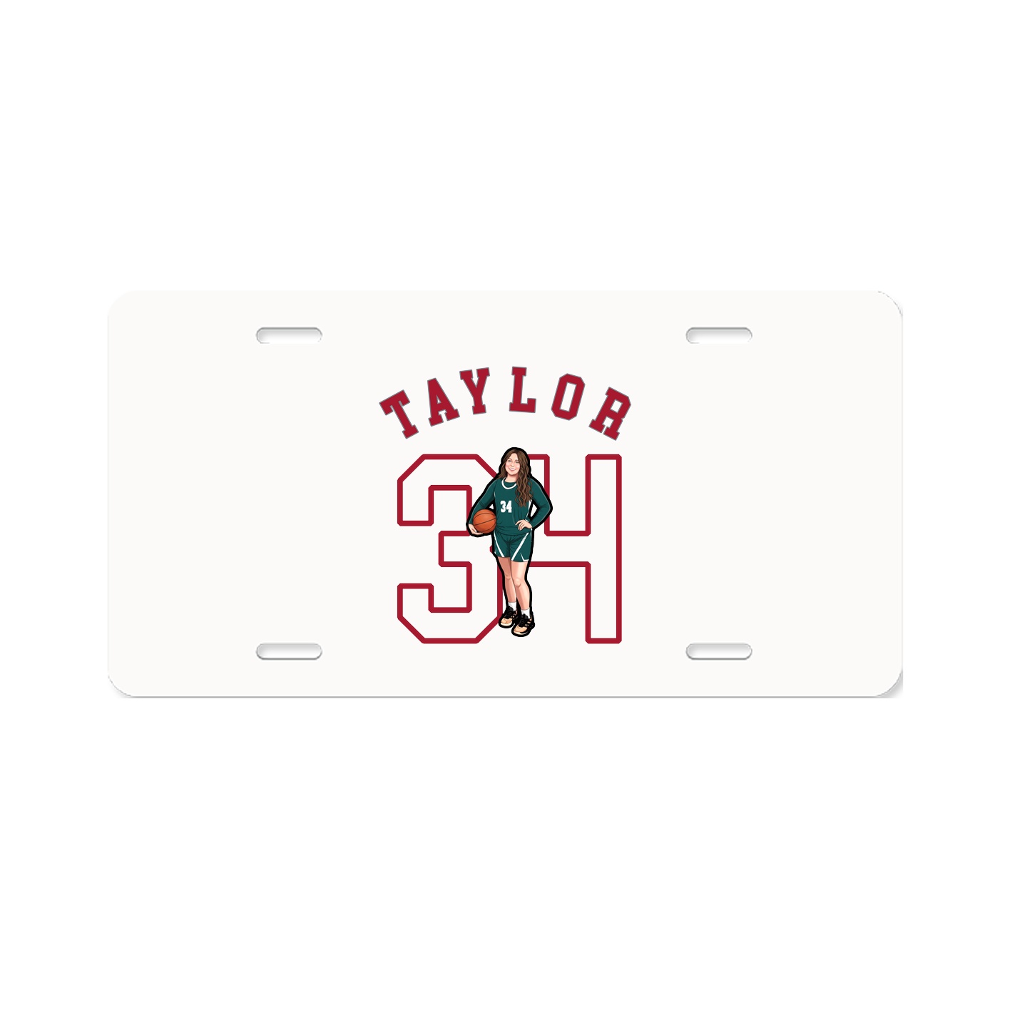License Plate — Shirsey Arch in Classic