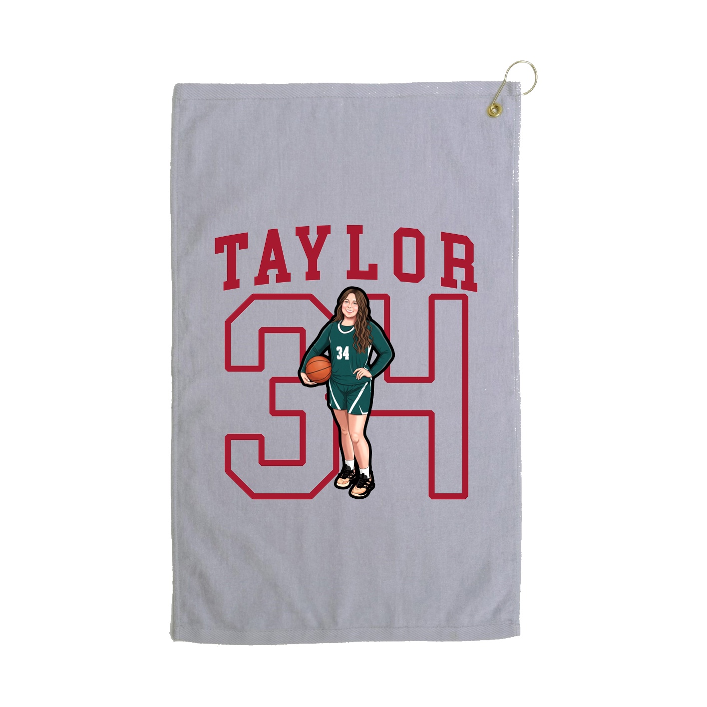 Golf Towel — Shirsey in Grey