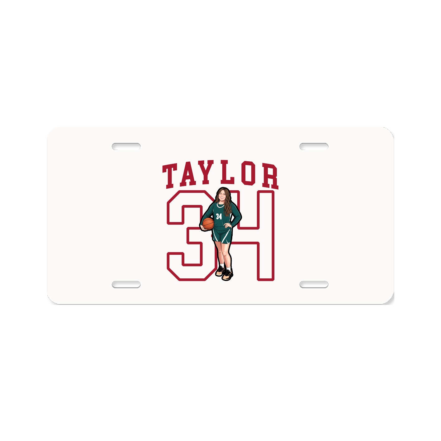 License Plate — Shirsey in Classic