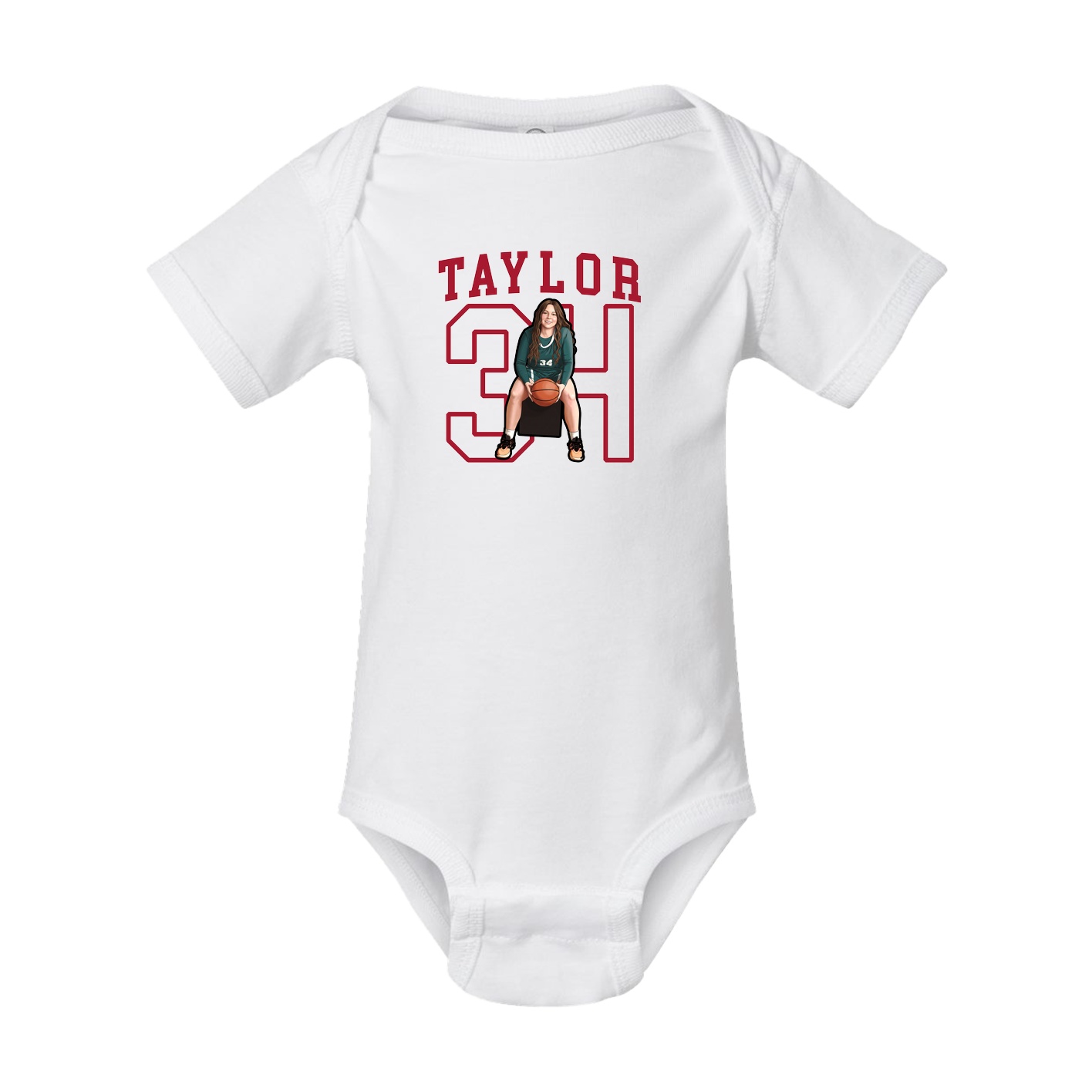 Baby Onesie — Shirsey in White
