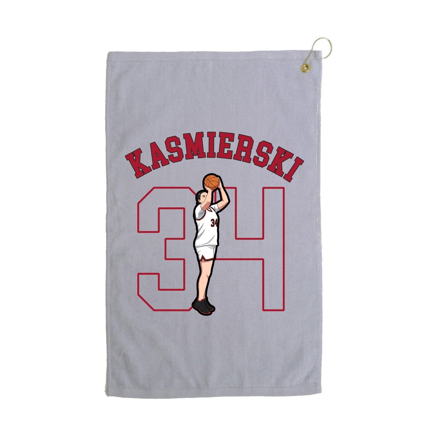 Golf Towel — Shirsey Arch in Grey