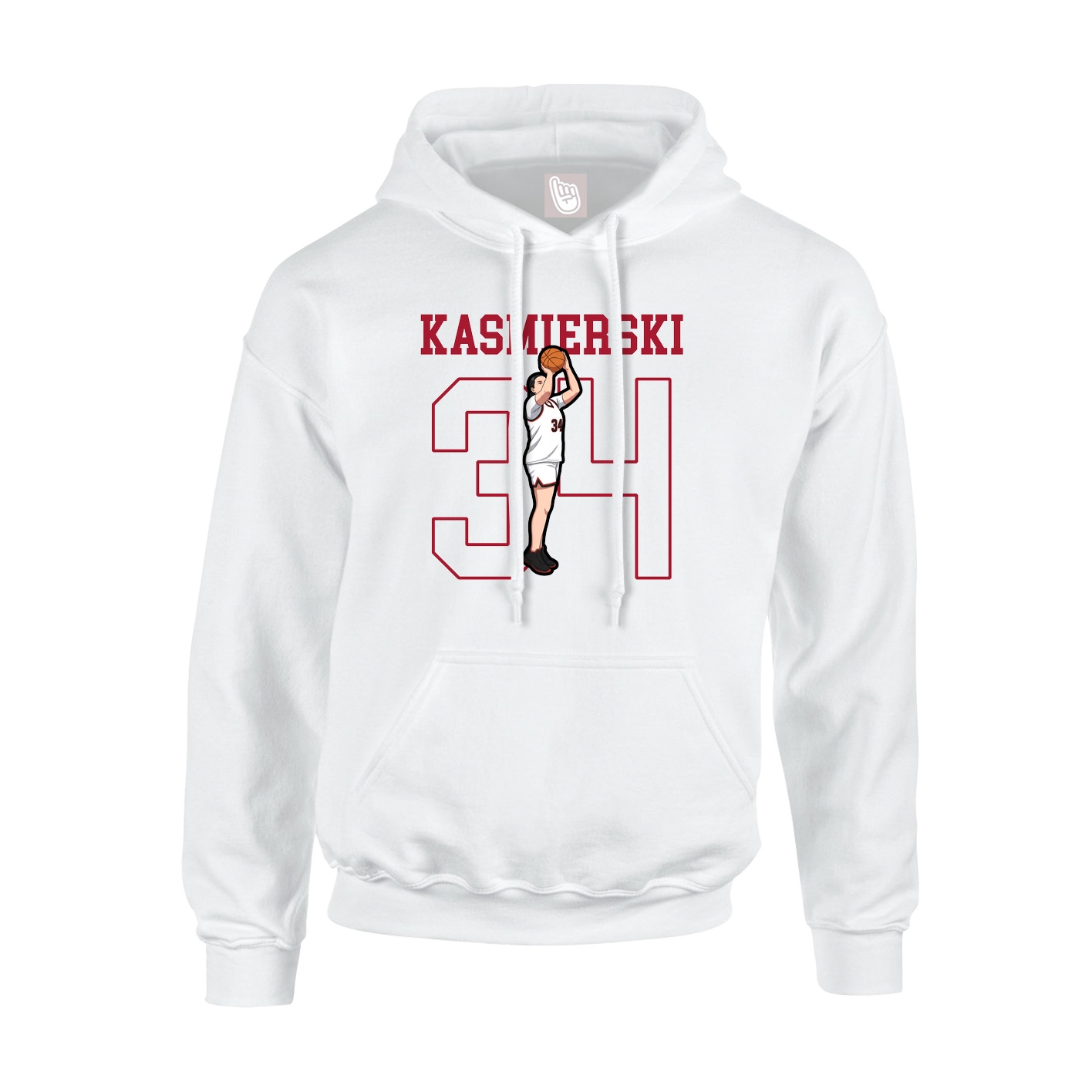 Youth Hoodie — Shirsey in White