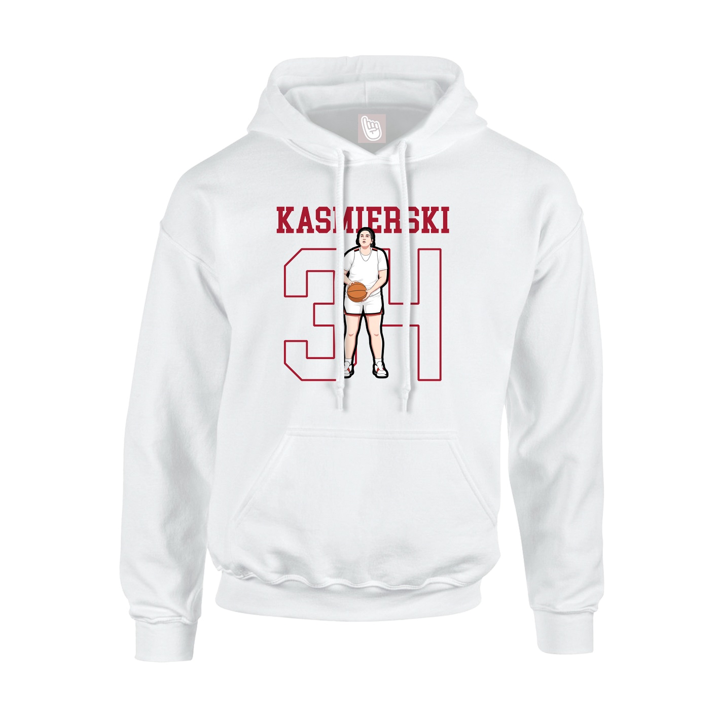 Youth Hoodie — Shirsey in White