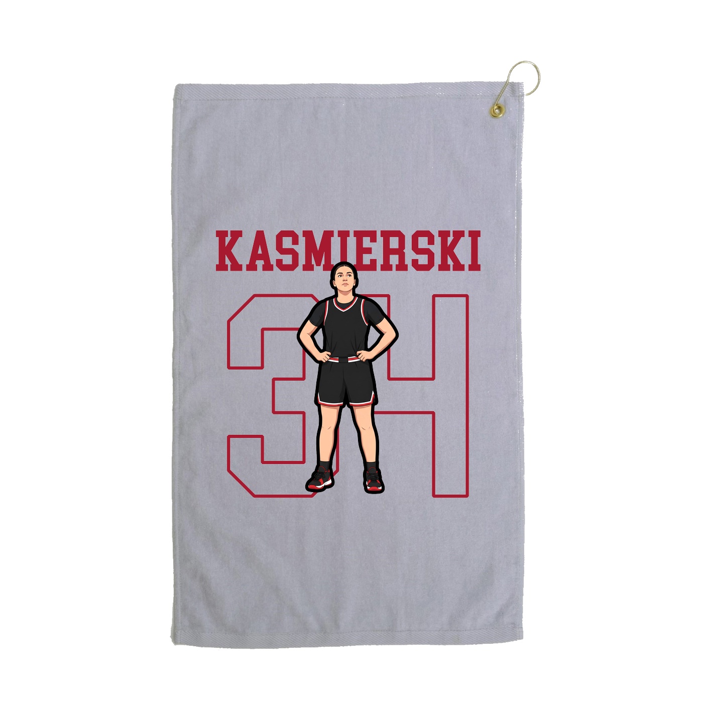 Golf Towel — Shirsey in Grey