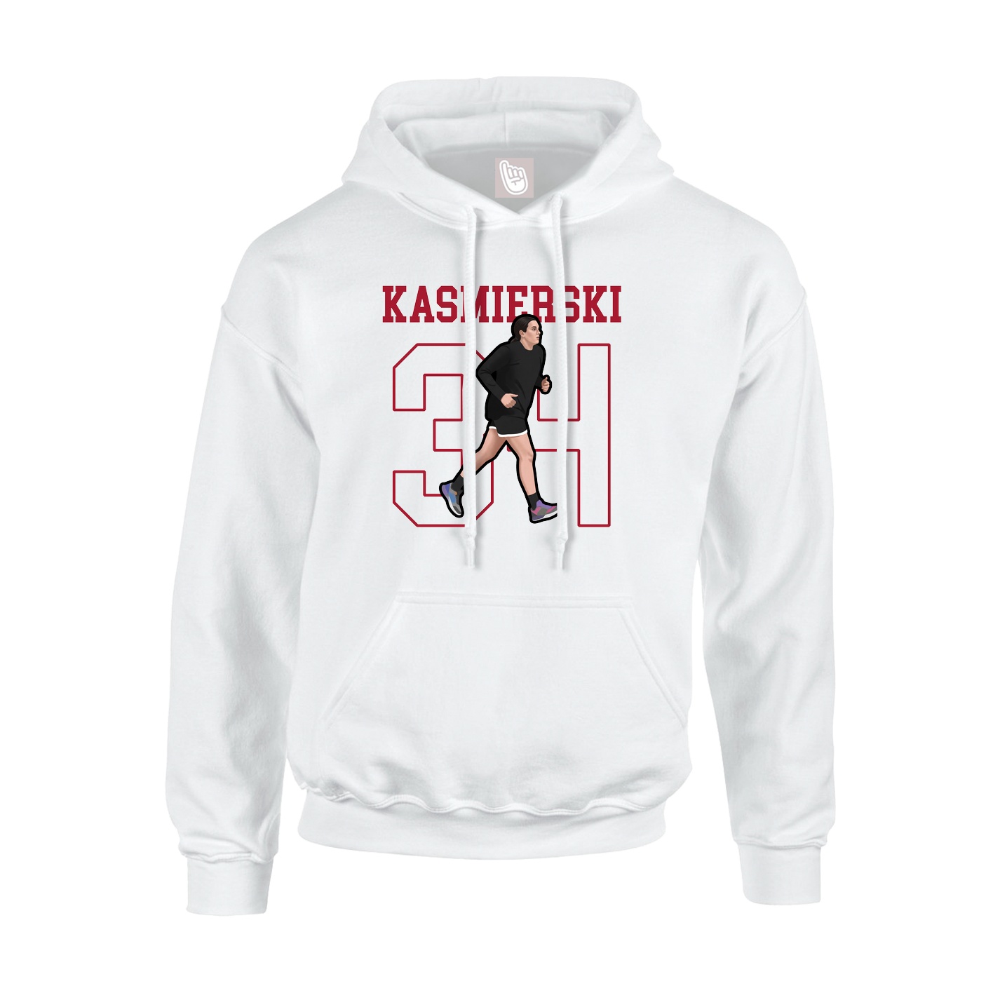 Youth Hoodie — Shirsey in White