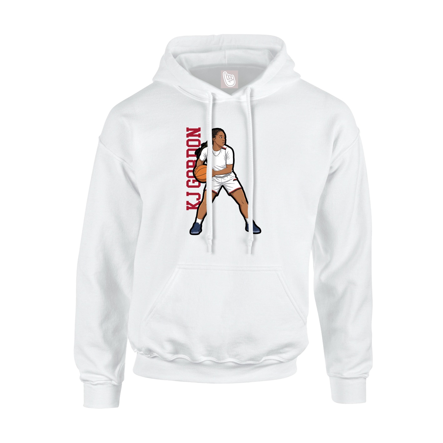 Youth Hoodie — Classic in White