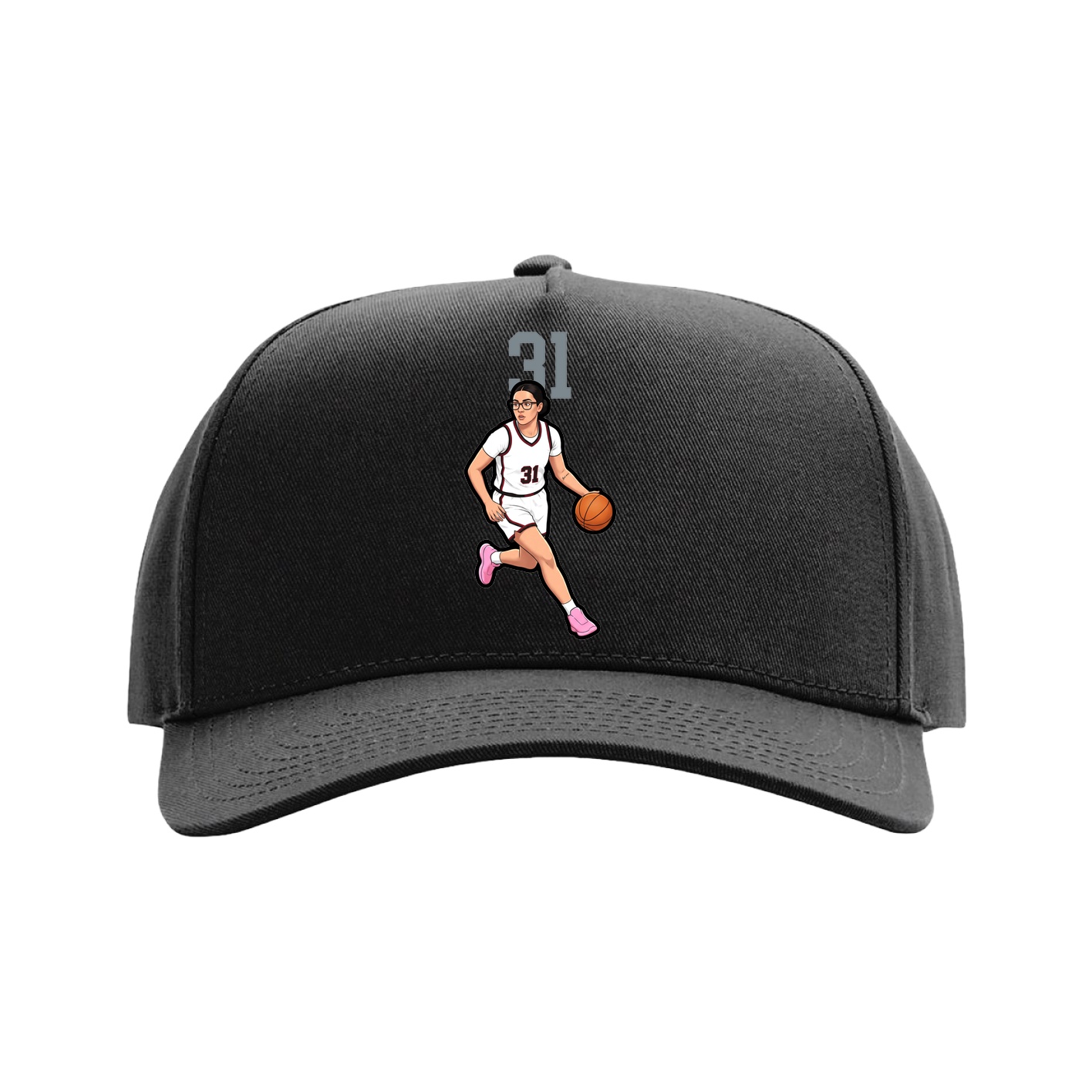 Full Fabric Five-Panel Champ Cap