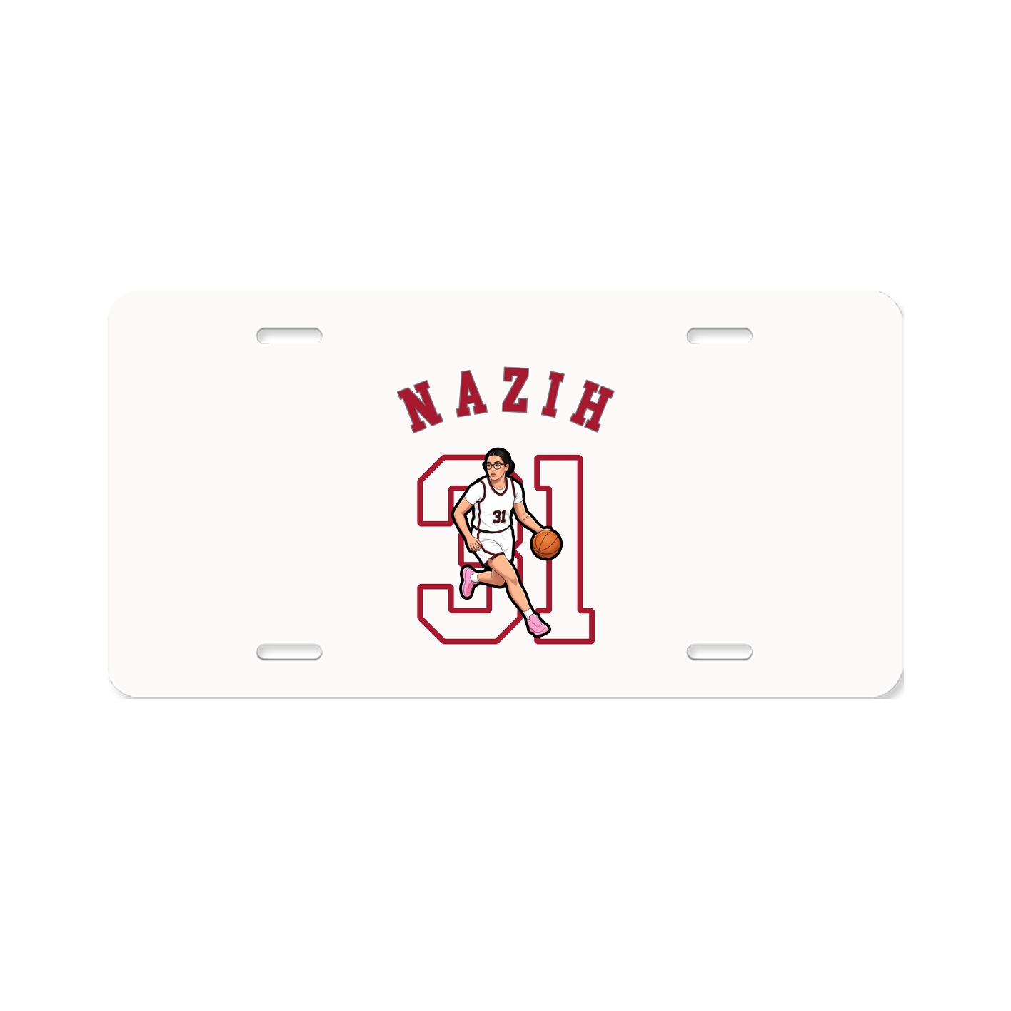 License Plate — Shirsey Arch in Classic