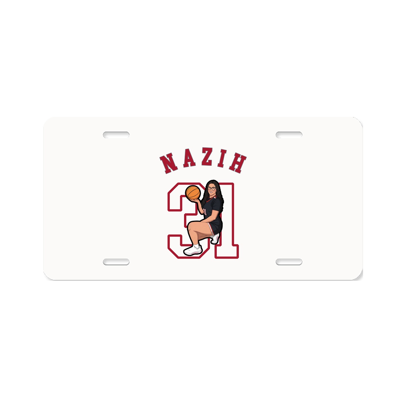 License Plate — Shirsey Arch in Classic