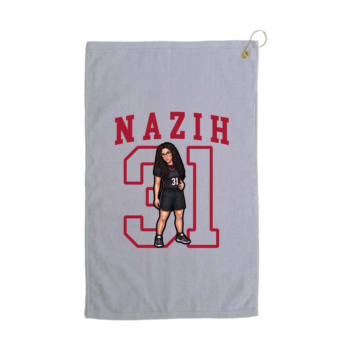 Golf Towel — Shirsey in Grey