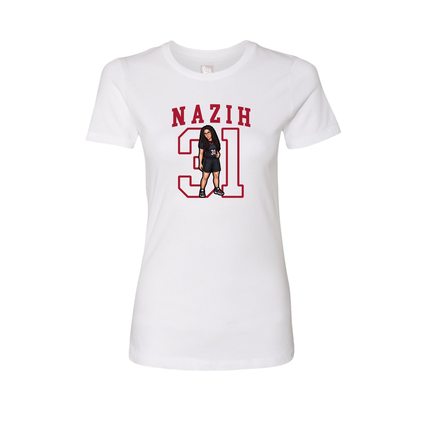 Fitted Women's Tee — Shirsey in White