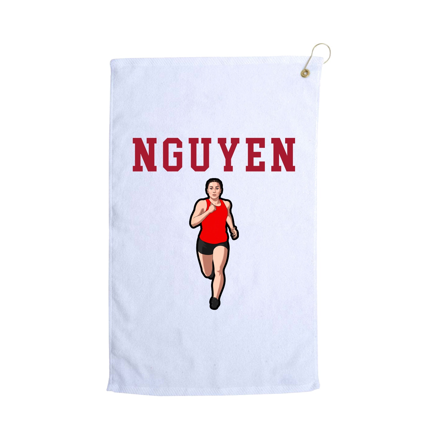 Golf Towel — Shirsey in White