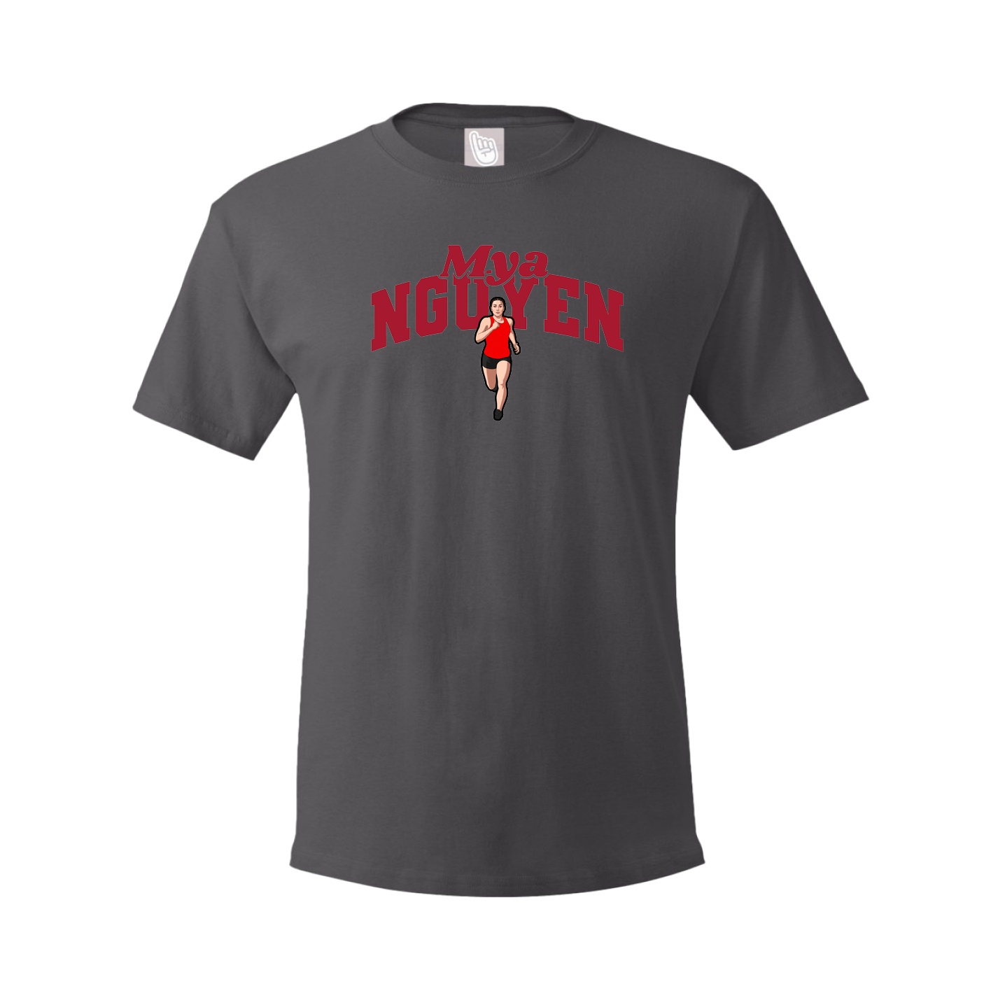 Tee — Signature Arch in Grey