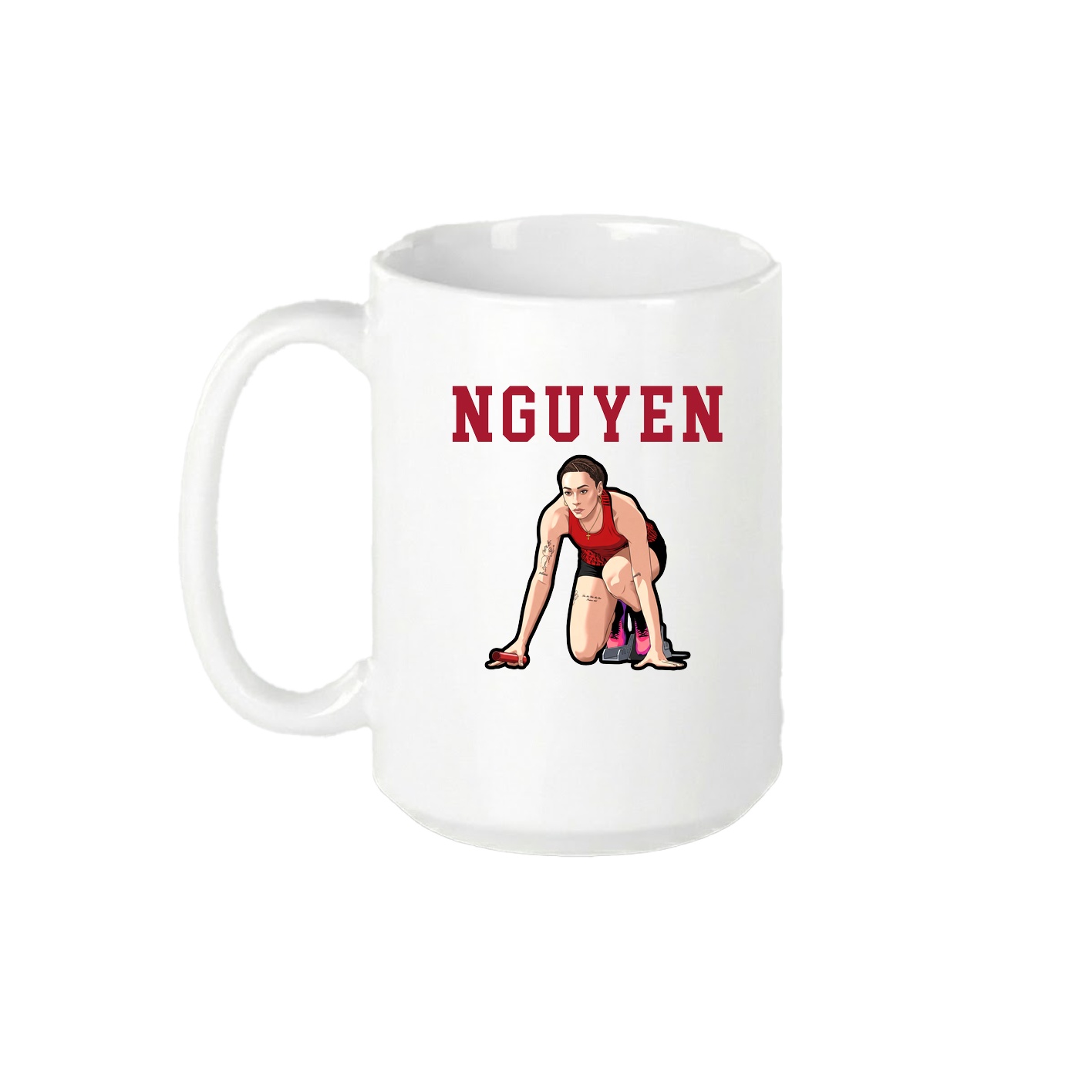 15oz Coffee Mug — Shirsey in White