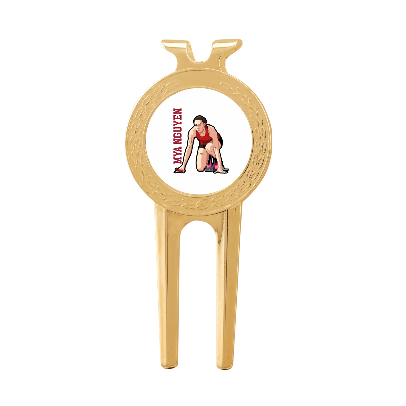Divot Tool with Ball Marker — Name Vertical in Classic