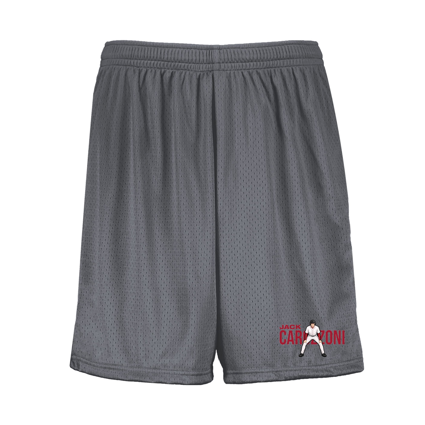 Shorts — Player Name in Grey