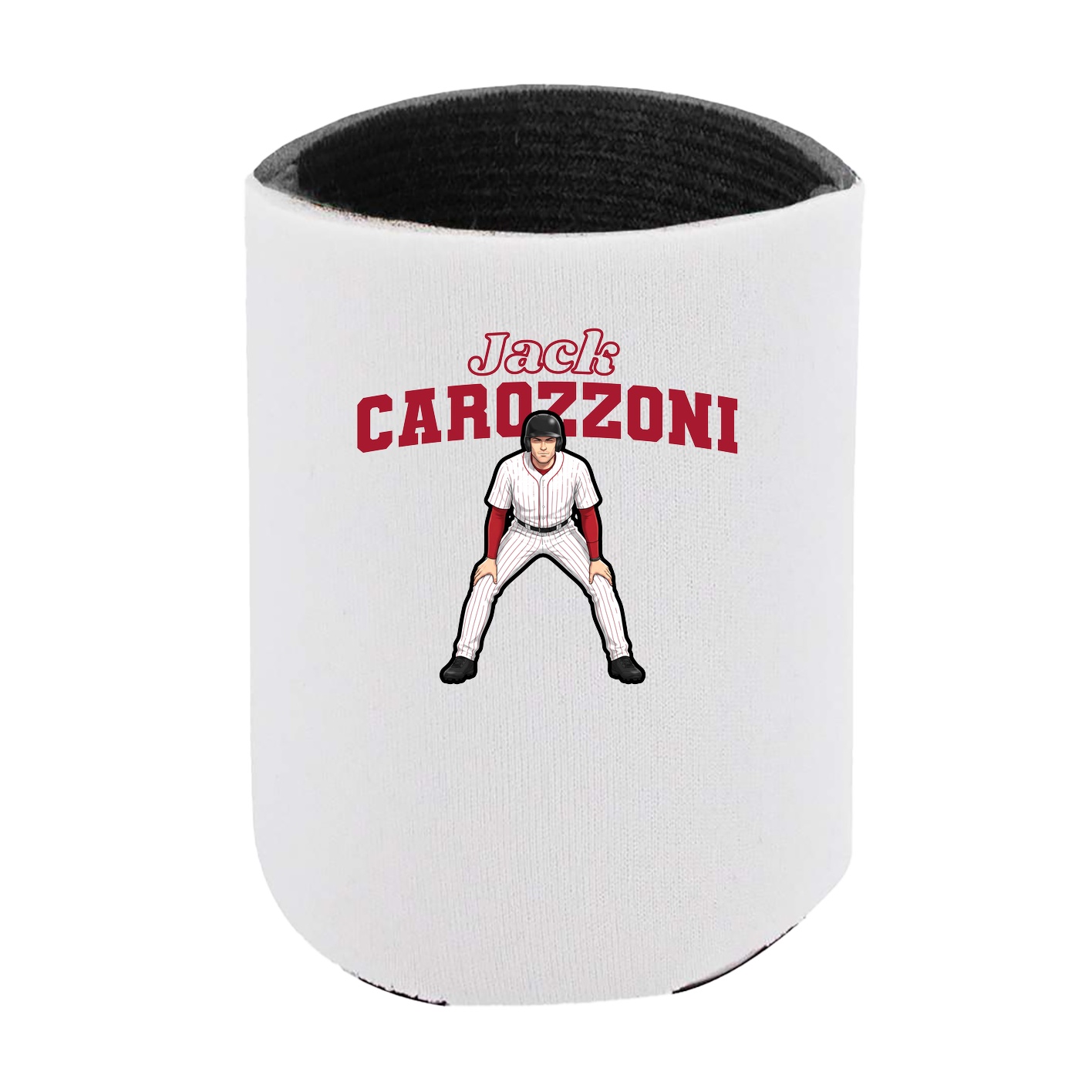 Can Holder — Name Arch in White