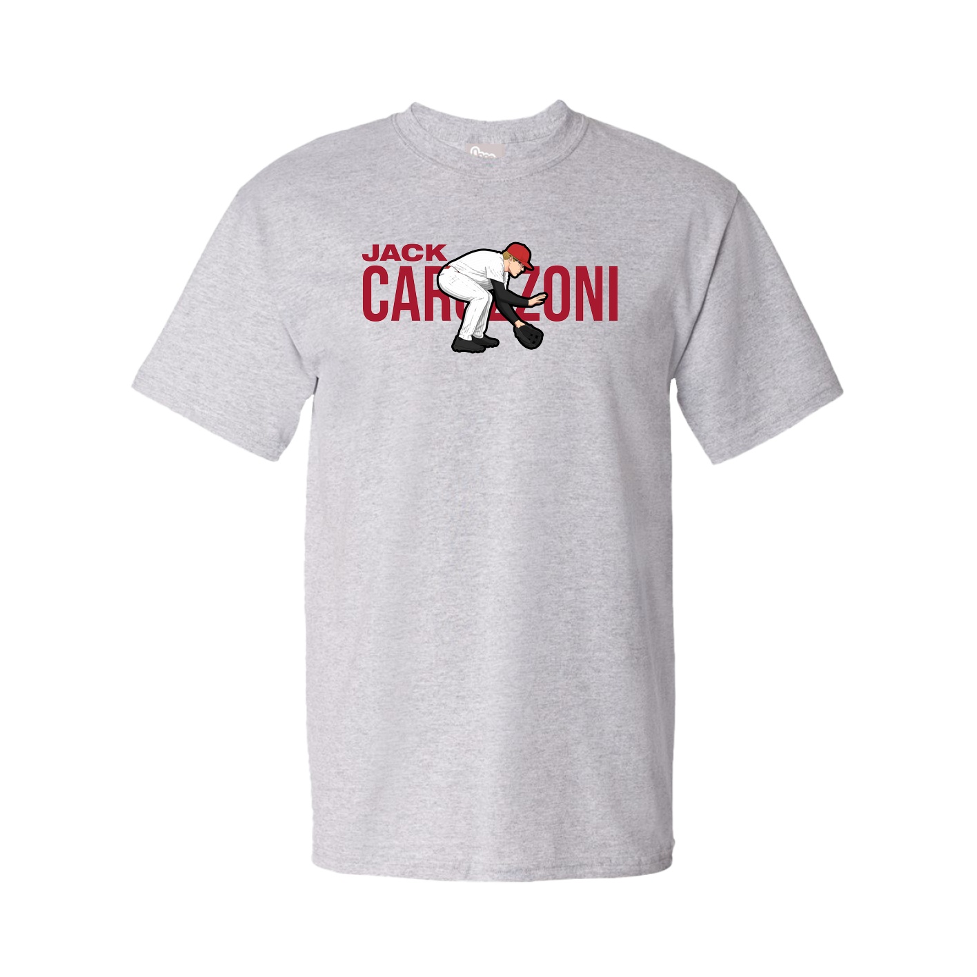 Youth Tee — Player Name in Grey