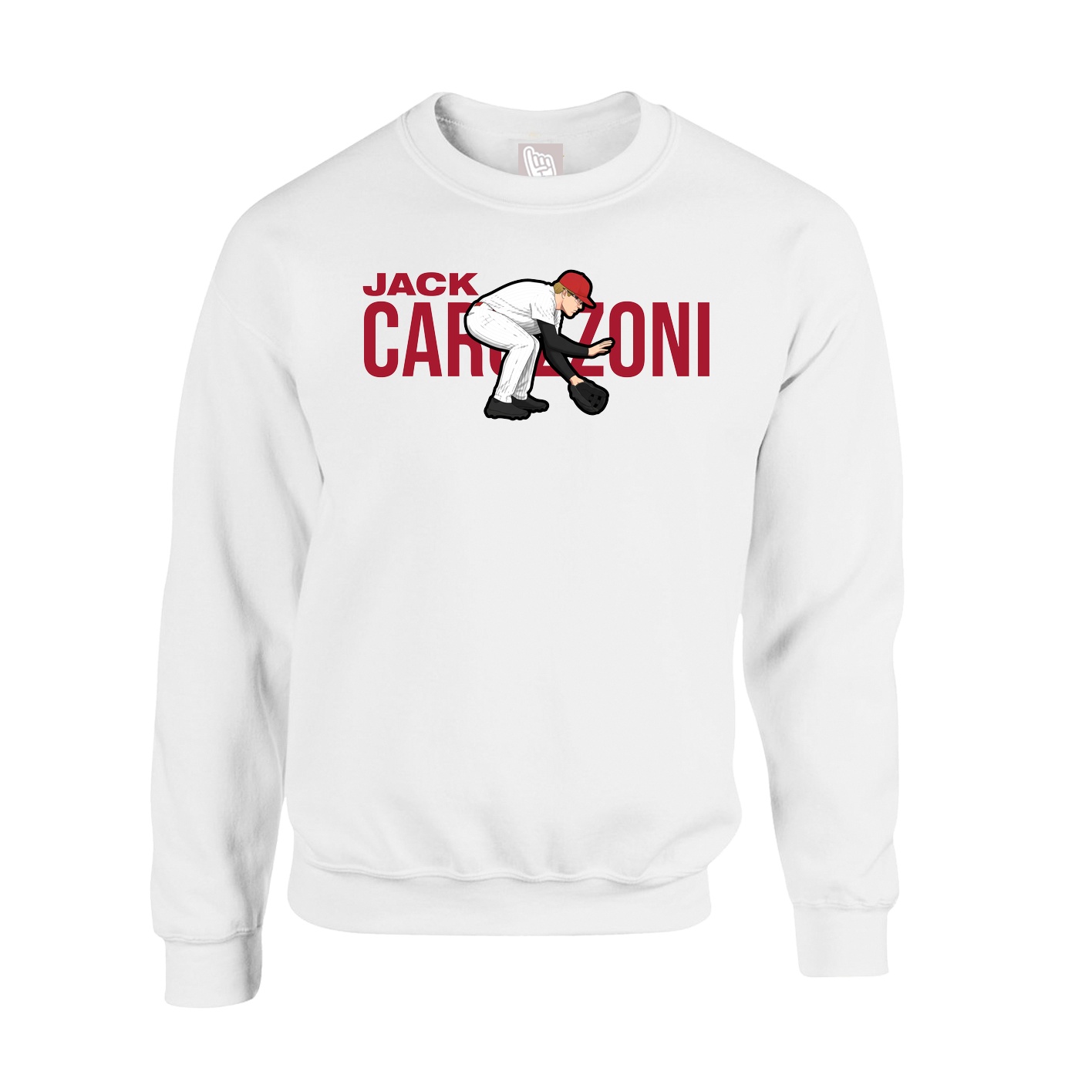 Fleece Crew — Player Name in White