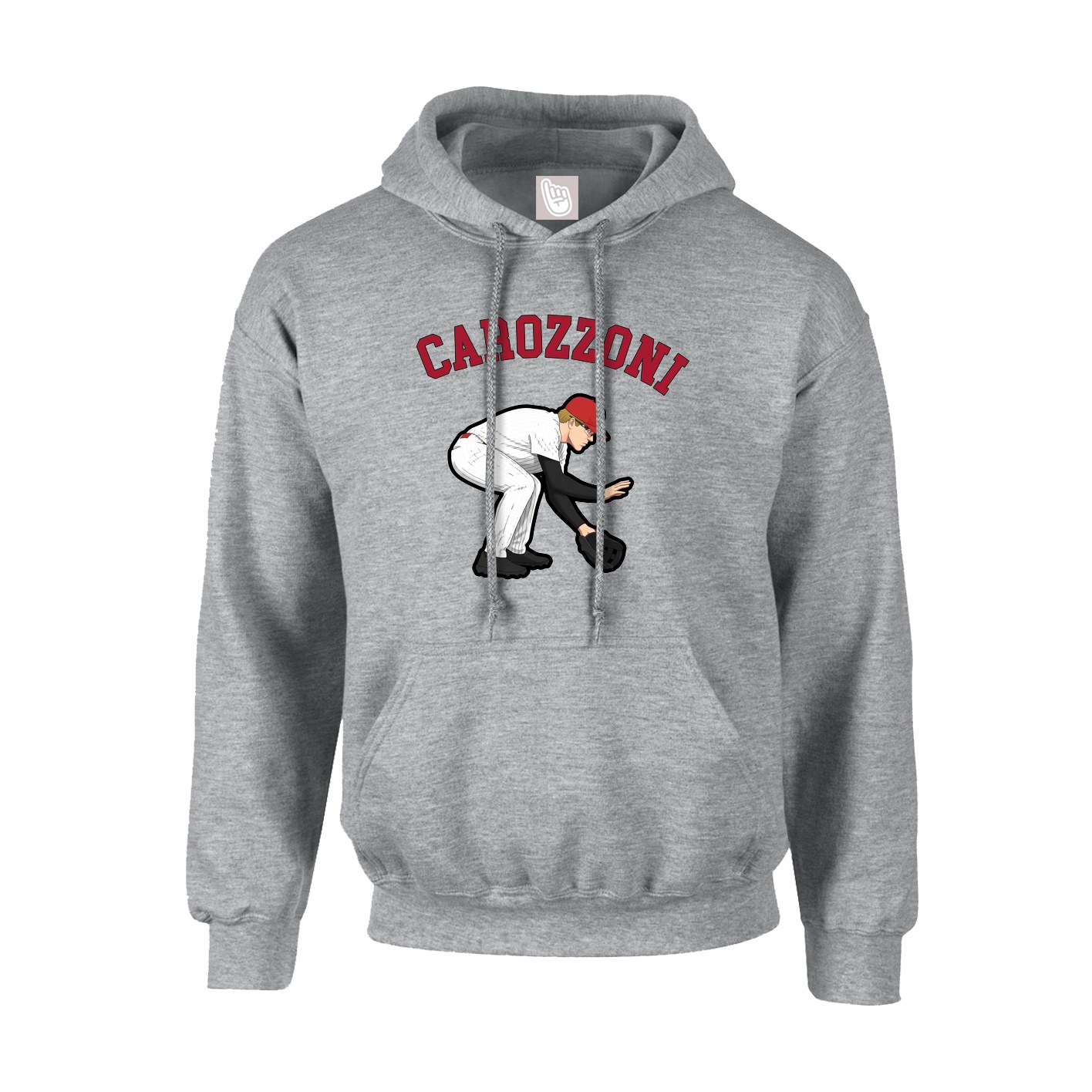 Youth Hoodie — Shirsey Arch in Grey