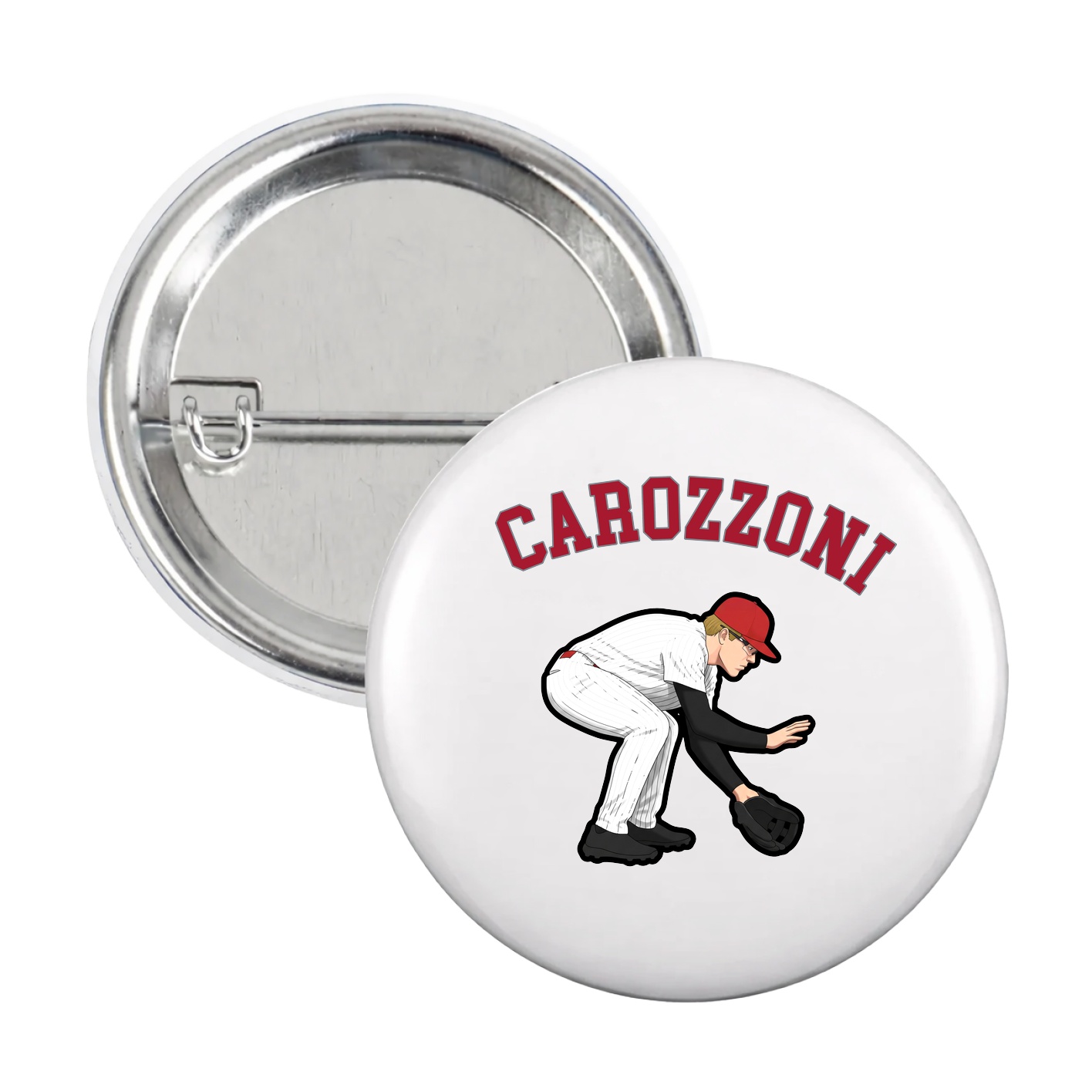 Game Day Button — Shirsey Arch in White