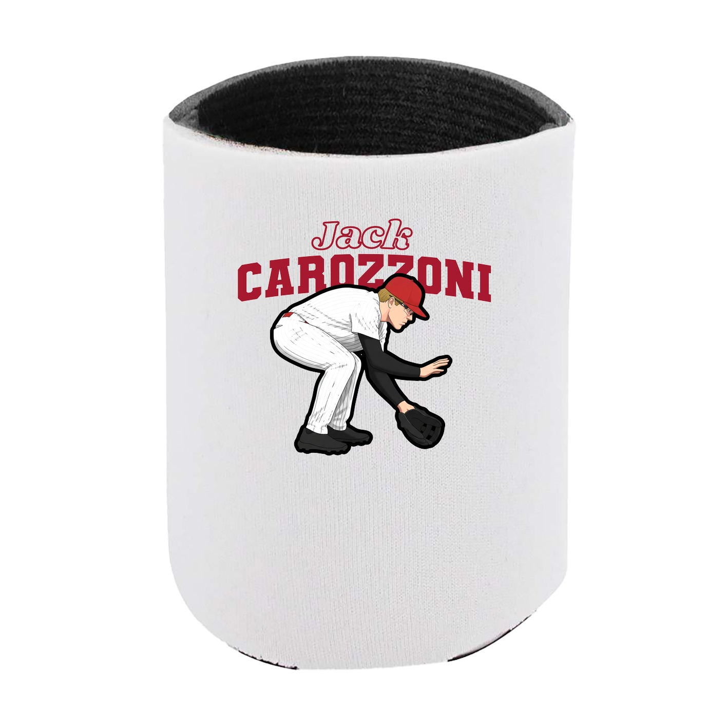 Can Holder — Name Arch in White