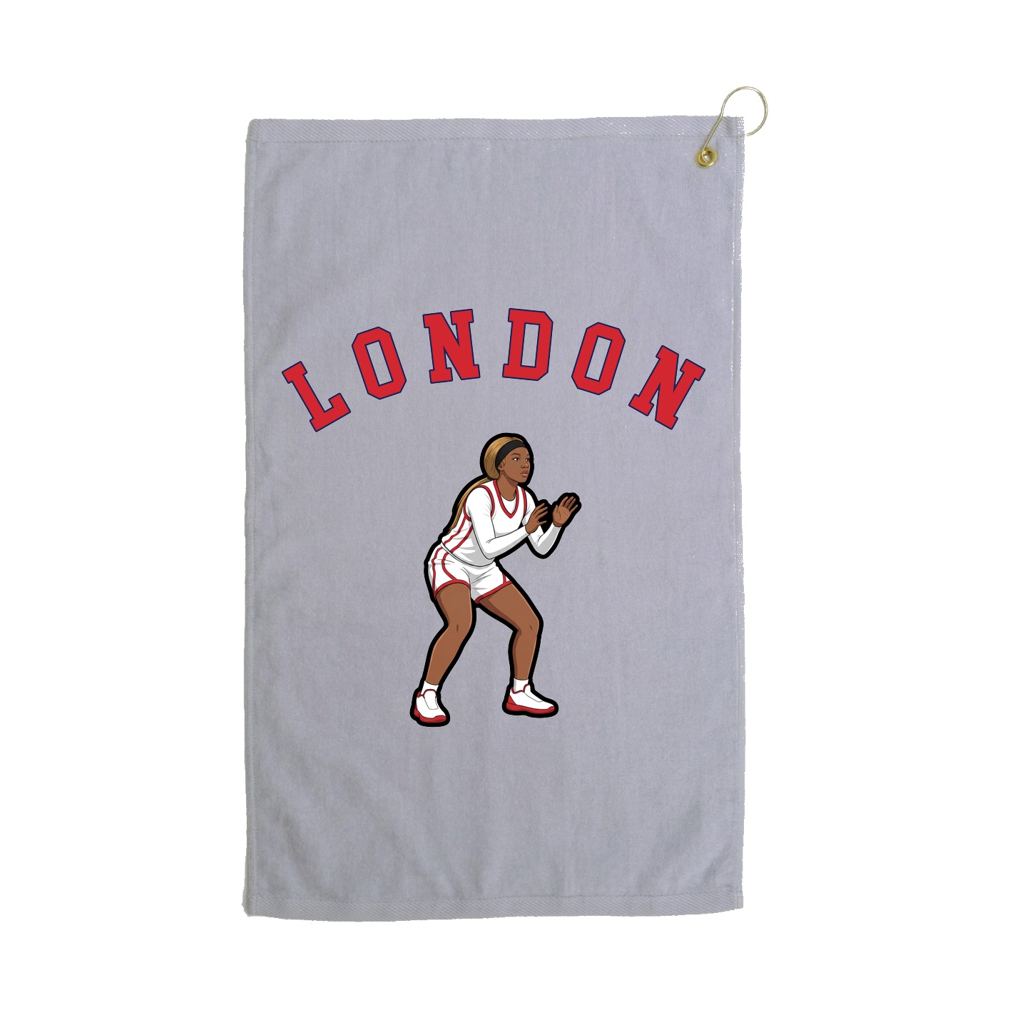 Golf Towel — Shirsey Arch in Grey