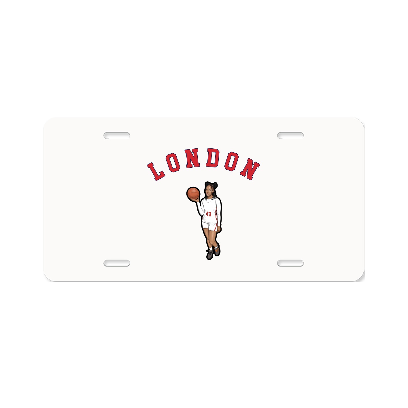 License Plate — Shirsey Arch in Classic