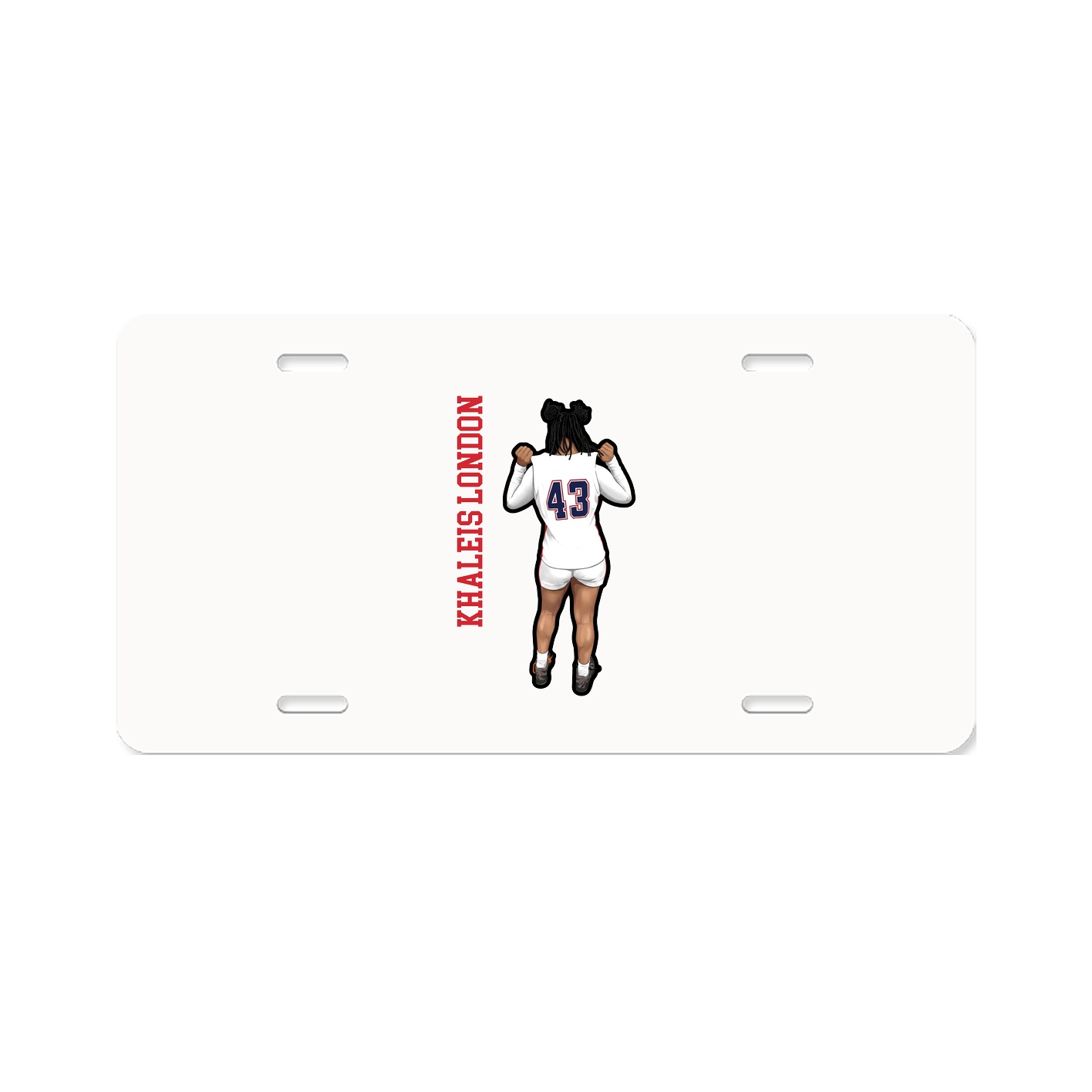 Aluminum License Plate