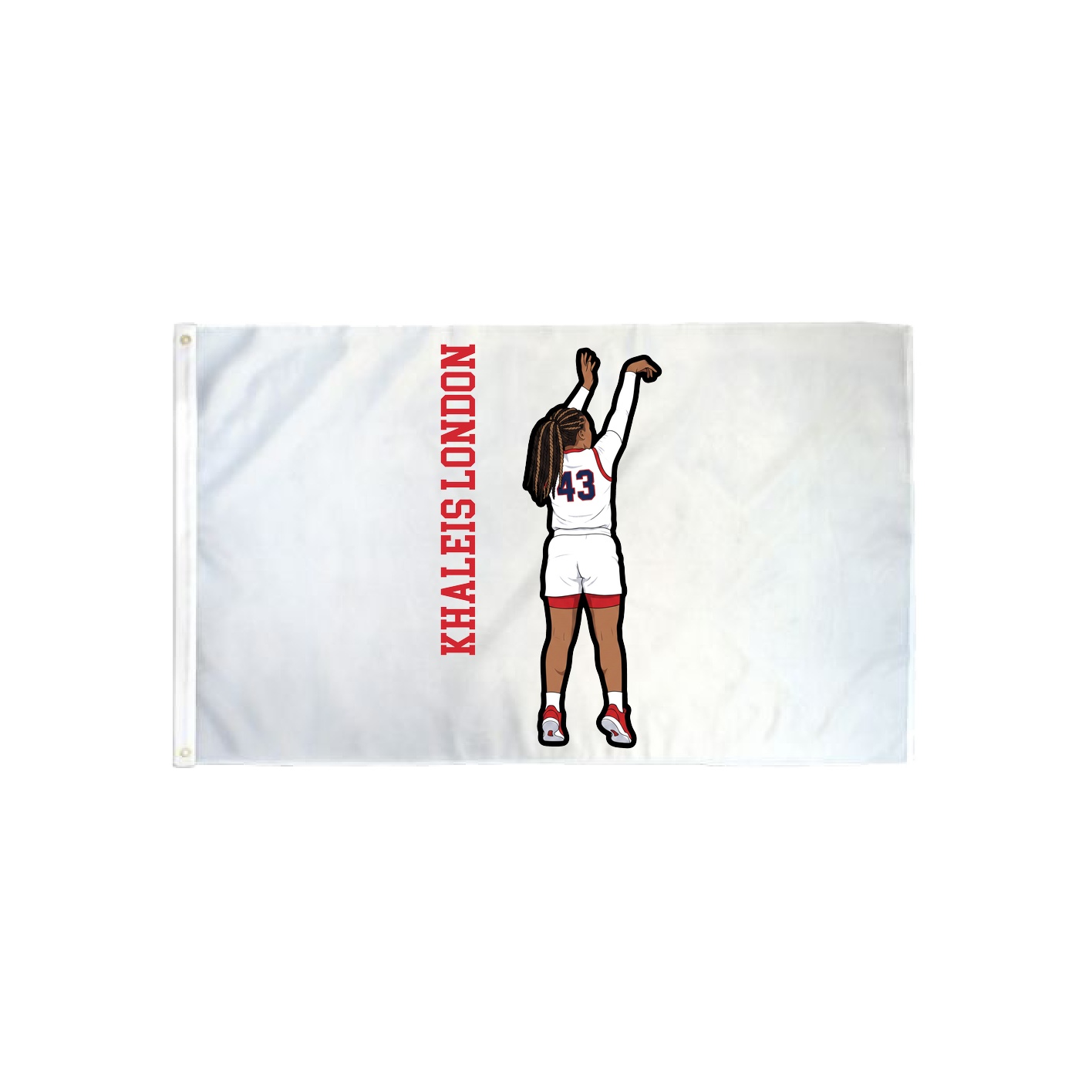 3x5 Flag — Name Vertical in Classic