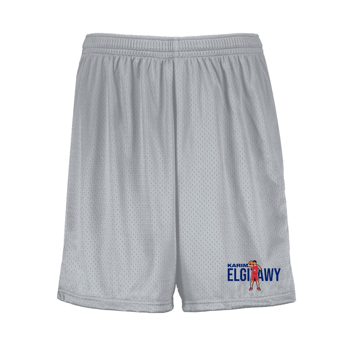 Shorts — Player Name in Silver